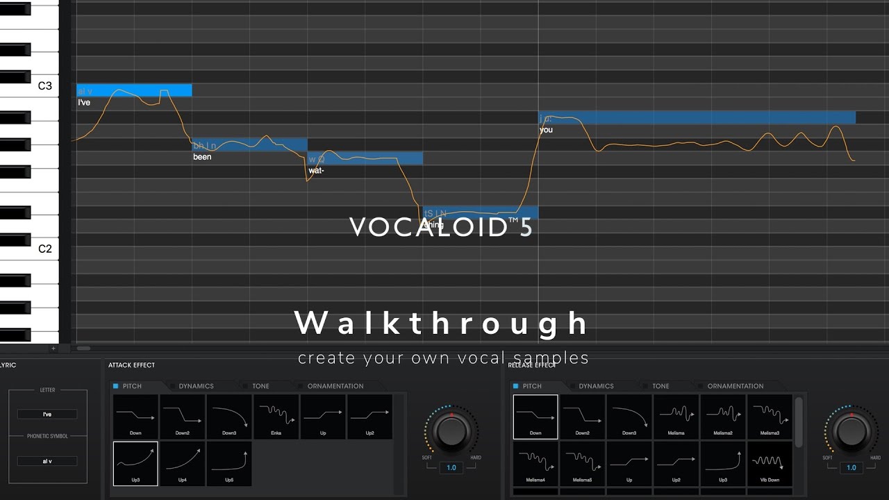 Vocaloid 5 Interface Desktop